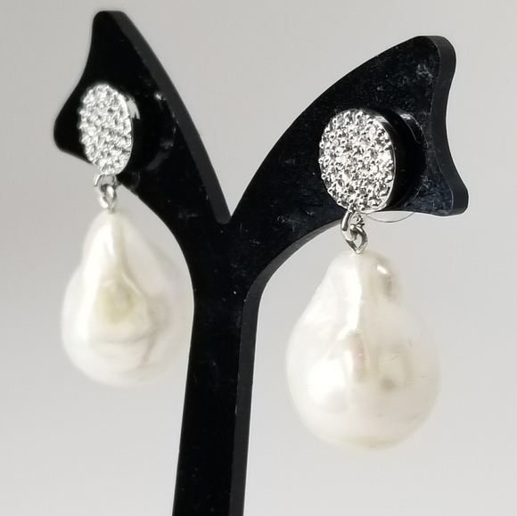 NWT Natural Freshwater Baroque White Pearls NEW - Picture 4 of 8